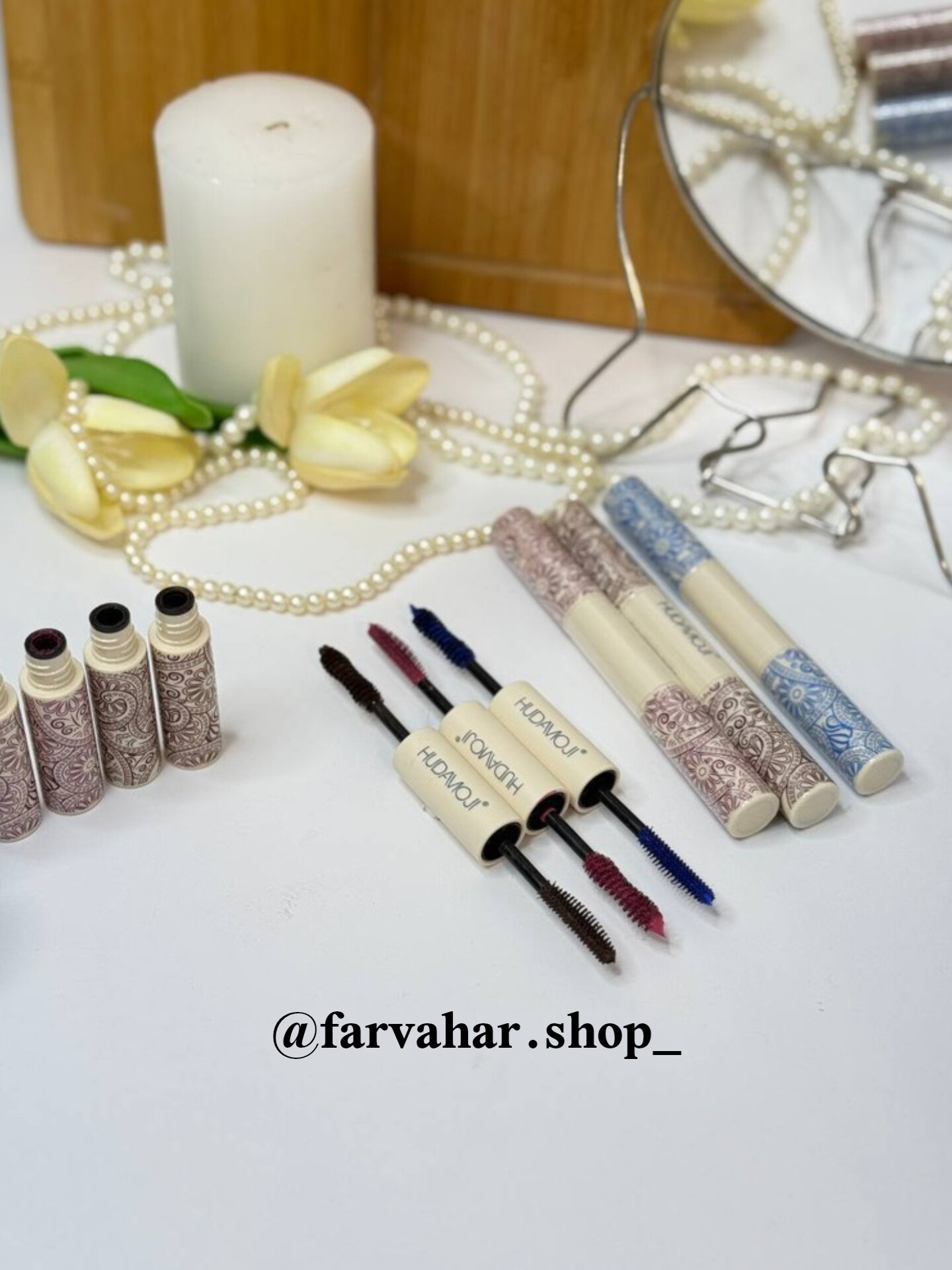 ریمل رنگی دو طرفه هدی موجی