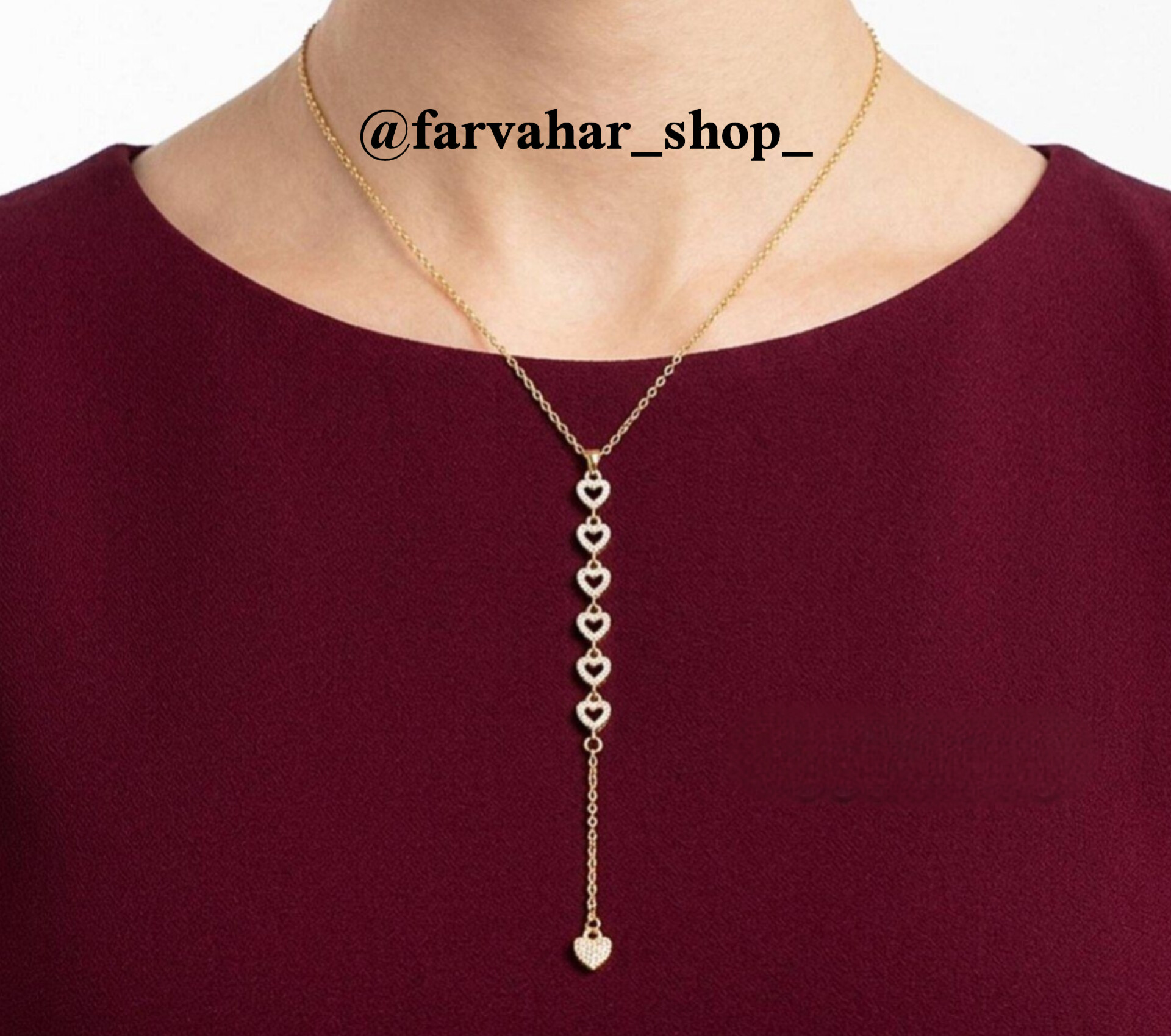 گردنبند آویزدار قلبی