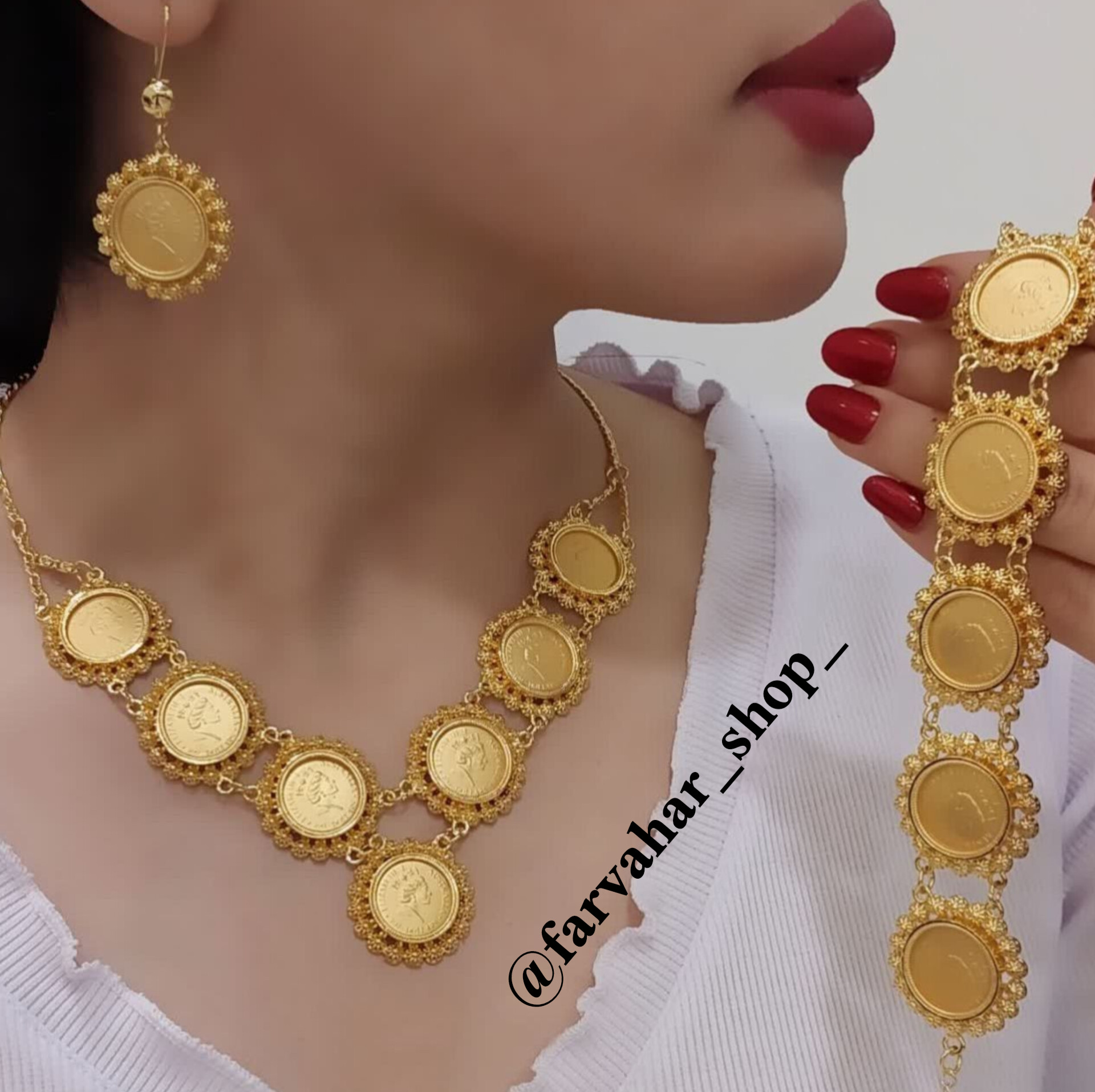 سرویس طرح طلا سکه‌ای