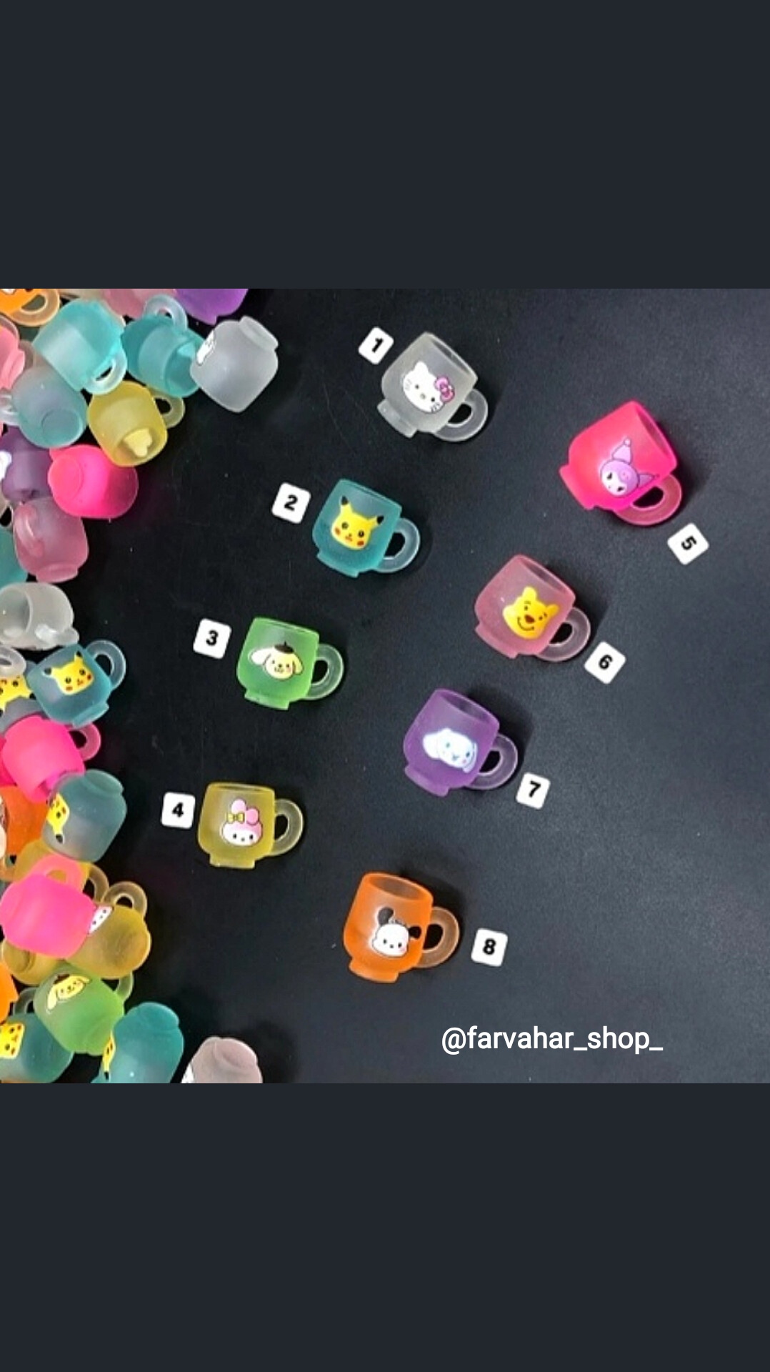 آویز لیوان جادویی شب تاب