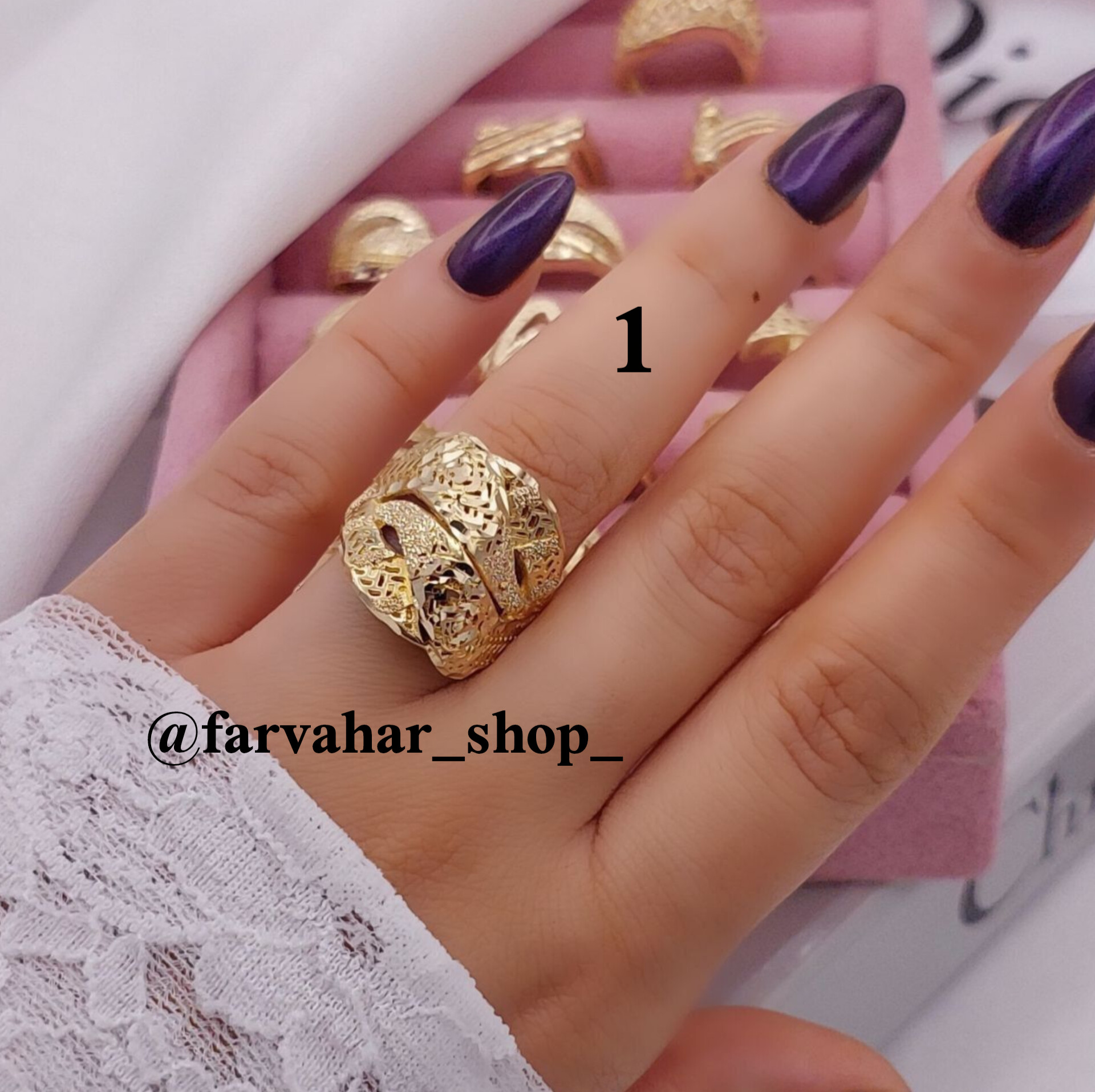 انگشتر های طلاروس