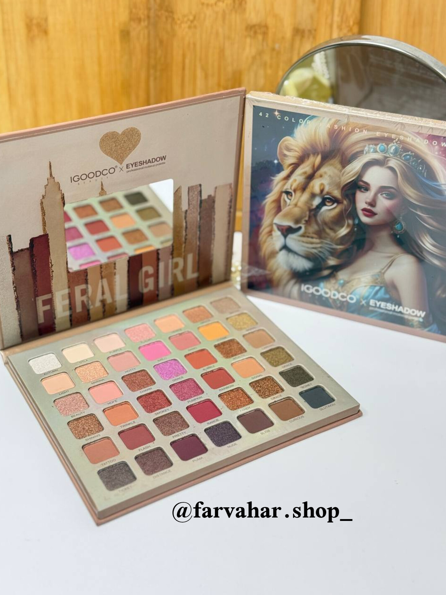 پالت سایه چشم 42 رنگ IGOODCO