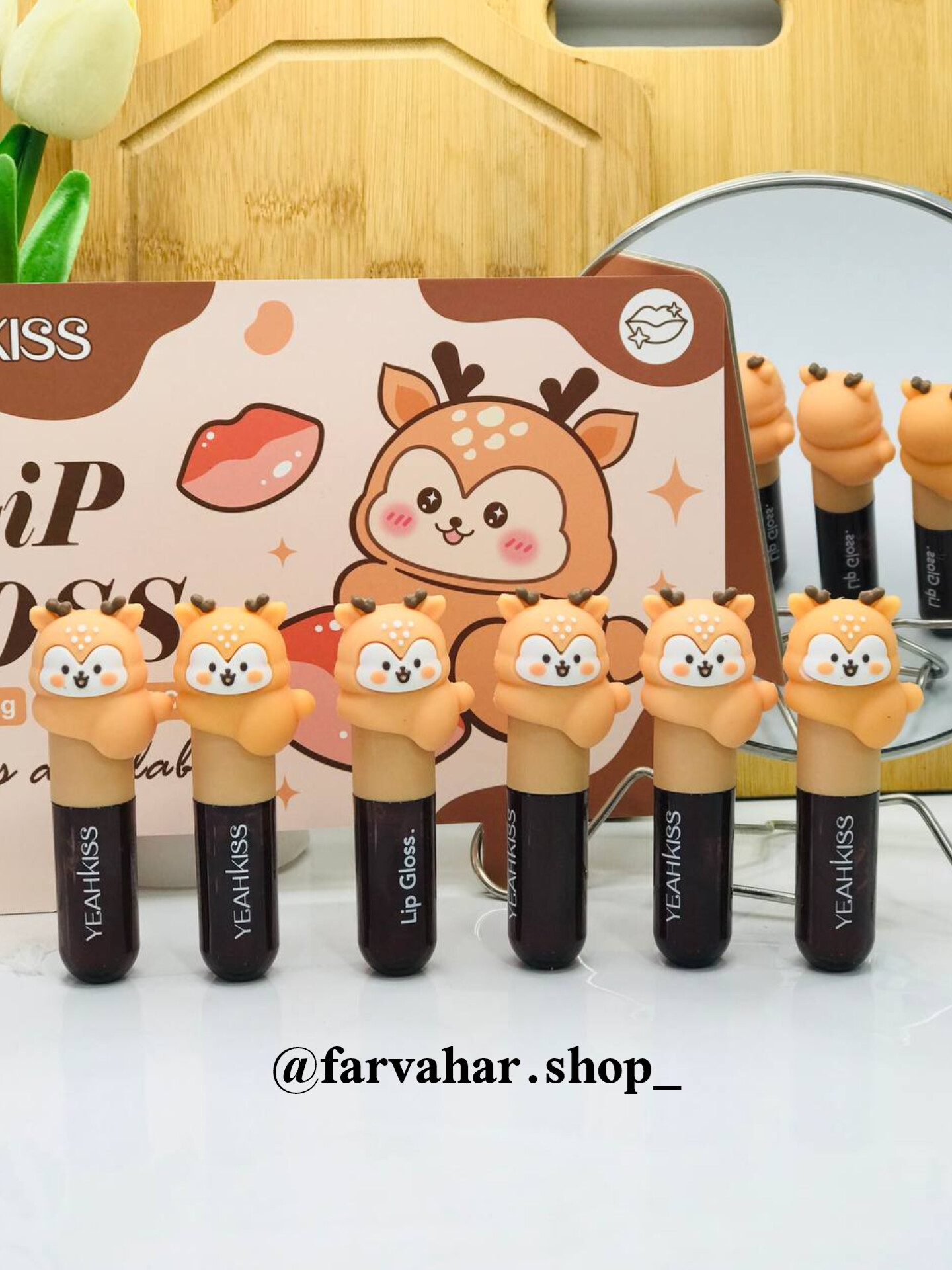 رژ لب مایع گوزن رنگ نود YEAHKISS