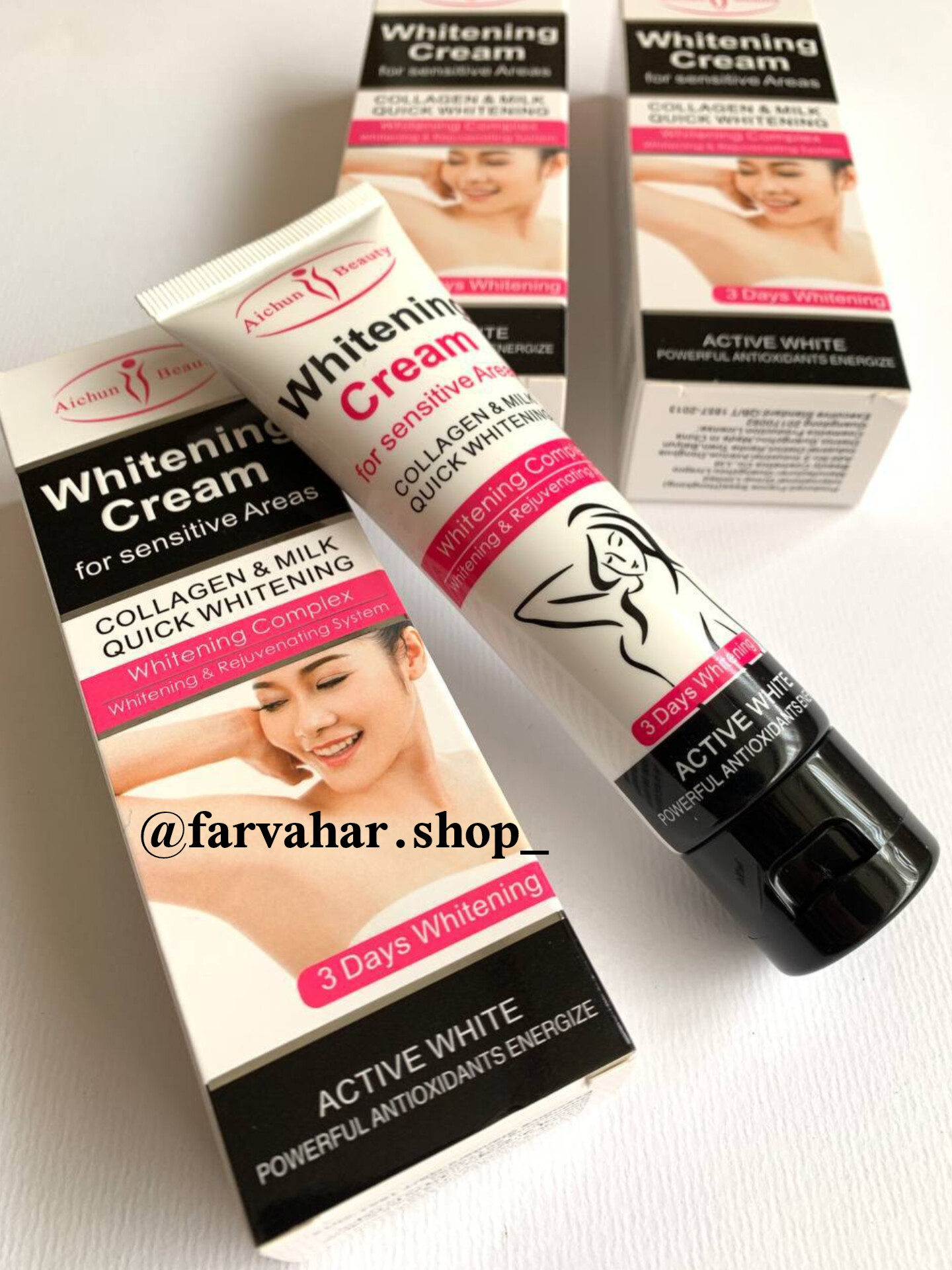 کرم سفیدکننده بدن ایچون بیوتی Aichun beauty